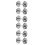 3 Pairs Alloy Train Wheels For Electric Model Trains Diy Replacement 6