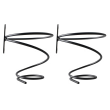 4 Pcs Wall Mounted Rack Metal Holder For Home Kitchen Bar