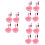 12 Sets Mixing Spoon 6