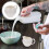 2 Pcs Ceramic Western Style Milk Cup Kitchenware White 9