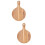 2pcs Household Bread Serving Plate Steak Pizza Board Kitchen Tableware 7