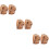 6 Pcs Doll Wig Mini Hat Mini Doll Hat Baby Doll 9
