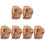 6 Pcs Doll Wig Mini Hat Mini Doll Hat Baby Doll 2
