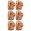 6 Pcs Doll Wig Mini Hat Mini Doll Hat Baby Doll 8