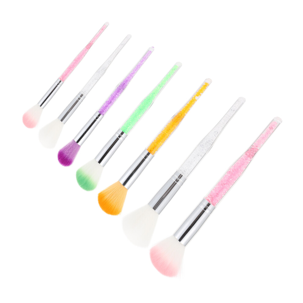 Ohphcall 42 Pcs Creative Nail Cleaning And Manicure Brushes Mixed Color