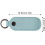 USB Flash Drive Storage Case 5 Pack,  Leather Sleeve With Keychain, Compact Organizer For Students And Teachers, Blue 3