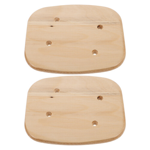 Plain Skateboard Decks Stable Ride 4pcs 6.7x5.5x0.4in 2