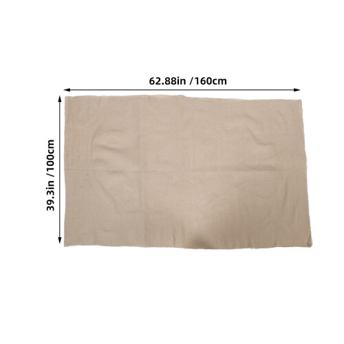 Clay Texture Fabric For Pottery Projects Khaki Linen 2pcs 2