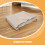Clay Texture Fabric For Pottery Projects Khaki Linen 2pcs 8