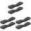 3 Pcs Tank Track Part Replacement For Robot Fast Kart Black 4
