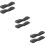 3 Pcs Tank Track Part Replacement For Robot Fast Kart Black 11