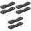 3 Pcs Tank Track Part Replacement For Robot Fast Kart Black 5