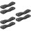 3 Pcs Tank Track Part Replacement For Robot Fast Kart Black 9