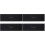 4Pièces Accessoires Baseball Bande Fixation Ski Noir 4