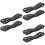 3 Pcs Tank Track Part Replacement For Robot Fast Kart Black 8