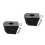 2Sets Slijtvaste Rubber Inline Skate Remmen Voor Remmen 7