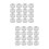 32 Pcs Mini Camera Level White Round 7