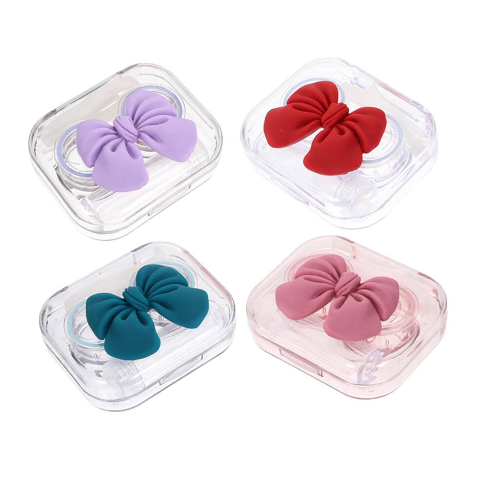 Contact Lens Containers Divided Organizer Contact Lens Storage Case Holder Travel
