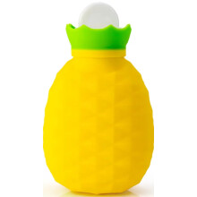 Mini Pineapple Silicone Hot Heat Bottle Hand Warmer Microwave Heating 200ml