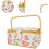 Sewing Thread Organizer with Dustproof Floral Basket for Embroidery Spools and Tools 2