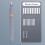 Gray Battery Powered Electric Eraser with 20 Refills - Precise & Easy Use 4