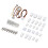 SB Extruder LED Strip Kit for Voron 2.4 Trident 3D Printer Hex Light Plate Set 14