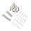 SB Extruder LED Strip Kit for Voron 2.4 Trident 3D Printer Hex Light Plate Set 12