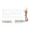 SB Extruder LED Strip Kit for Voron 2.4 Trident 3D Printer Hex Light Plate Set 8