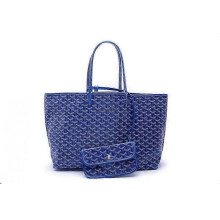 (L, Blue) New Bag Large Capacity Tote Bag Mother Bag Handbag Gifts