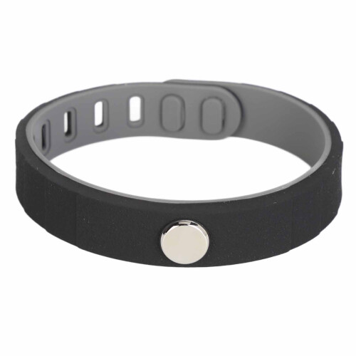 Adjustable Silicone Anti-Static Wrist Strap Waterproof 15x247mm Black 2