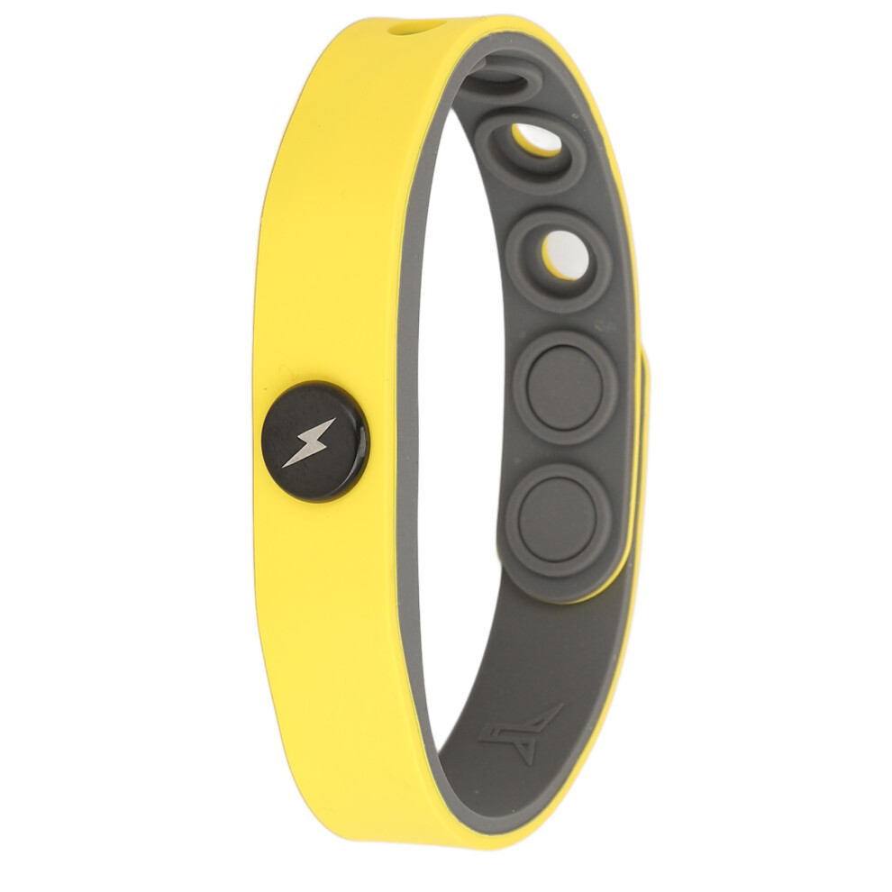 Silicone Negative Ions Wristband 250Mm - Static Control Bracelet Yellow 4931368850654