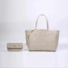 (M,Khaki)Women's Classic Checkerboard Printed Tote Bag Large Medium Small Capacity Shoulder Bag for Daily Use Travel