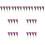 8 Sets 4-teilige Simulierte Violette Blumenarrangements 5