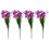 8 Sets 4-teilige Simulierte Violette Blumenarrangements 2