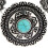 Collar Turquesa Y Pendientes Aleación Para Mujer 7