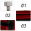 1Pièces -Câble Huileur Double Aluminium Rouge Pour Rapide 11