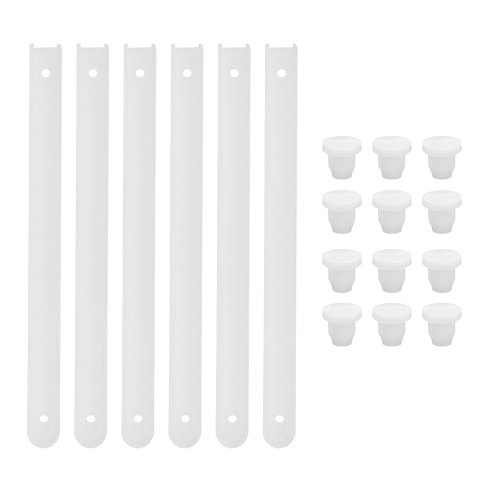 3 Pack Replacement Drawer Runners Plastic Glides And Slides Sliders 3591263152072