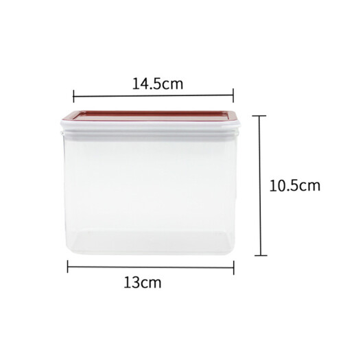 2Ud Herméticos Transparentes Para Y Leche 1