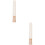 2Pièces Bâton Anneau Manche Bois Outil Polyvalent 6