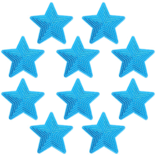 2 Pack Star Patch With Chains Tassel Shirt Decoration Bag