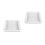 2 Count Diy Garden Concrete Paving Mold Cement White 4