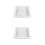 2 Count Diy Garden Concrete Paving Mold Cement White 5
