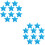 2 Pack Star Patch With Chains Tassel Shirt Decoration Bag 6