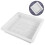 2 Count Diy Garden Concrete Paving Mold Cement White 11