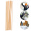 Vintage Decor 20 Pcs Window Edges Trim Triangular Wooden Strip Stick 11
