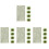 4 Boxes Static Grass Tuft For Model Railway And Miniature Terrain 4