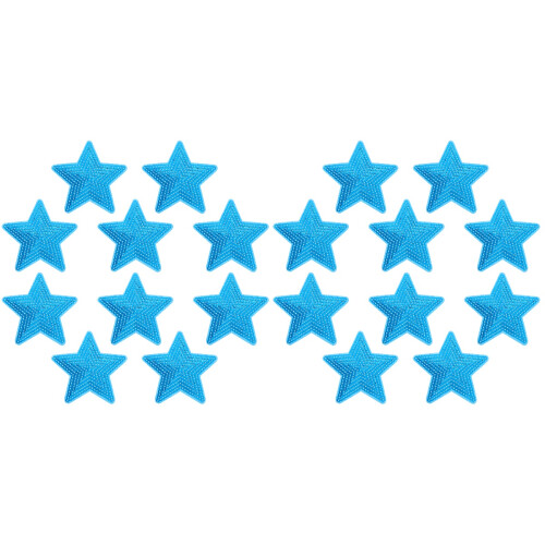2 Pack Star Patch With Chains Tassel Shirt Decoration Bag 1