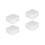 2 Pack Dvd Disc Storage Cd Organizer For Discs Clear Single Case 5