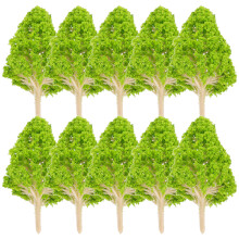 20 Pcs Miniature Sand Table Tree Model Artificial Decoration