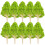 20 Pcs Miniature Sand Table Tree Model Artificial Decoration 1